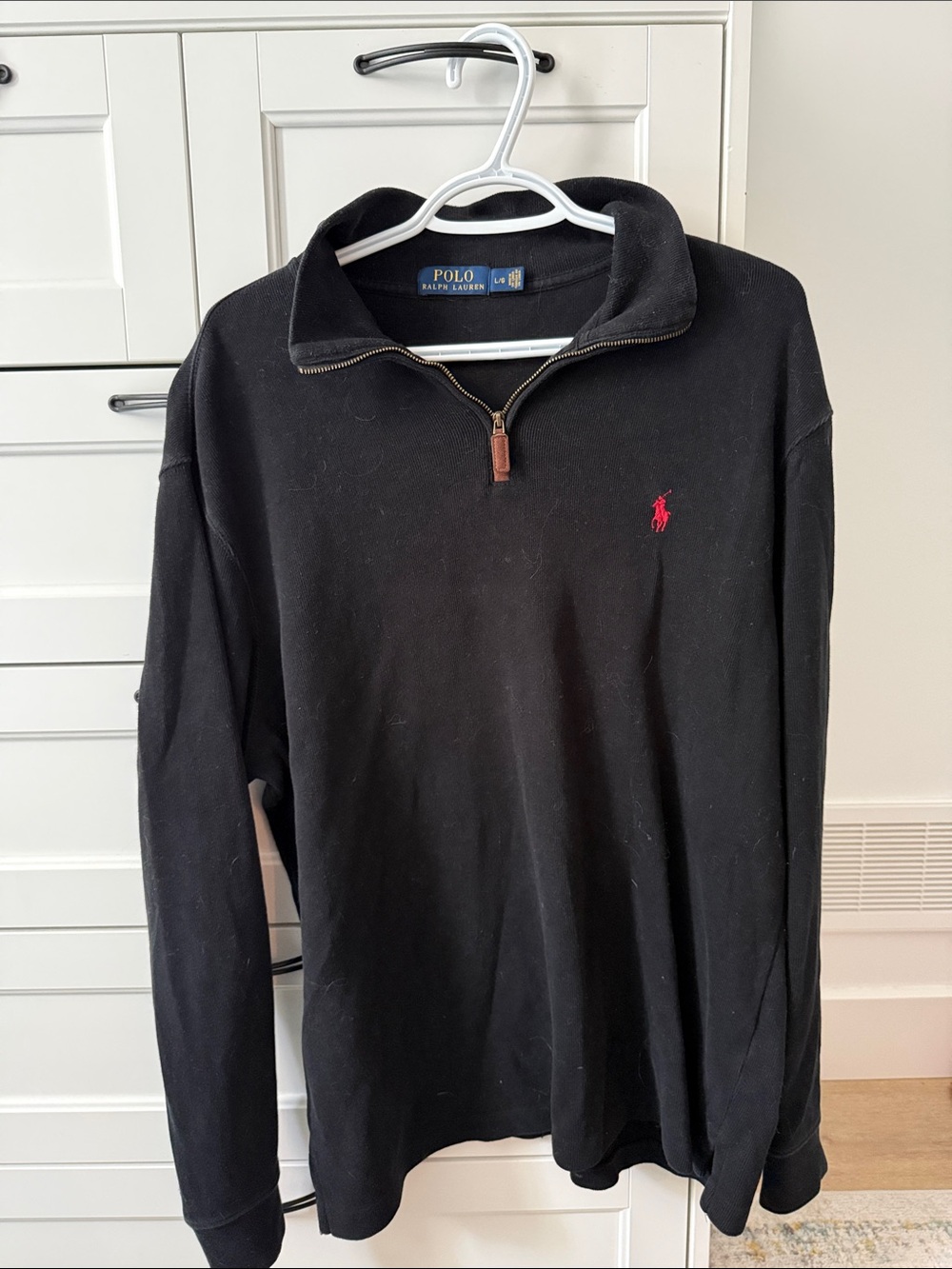 Men’s Ralph Lauren Black 1/4 Zip